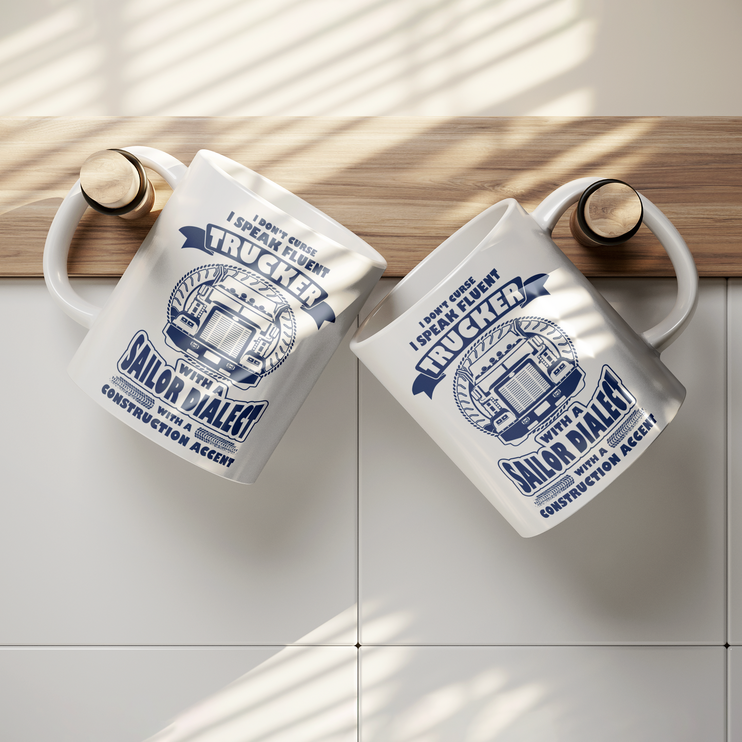 I Don’t Curse, I Speak Fluent Trucker – 11oz Ceramic Mug